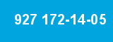 927 172-14-05